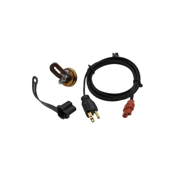 Engine Heater - 400W 120V, 35Mm Plug, Brass Adapter Isuzu